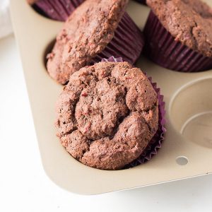 Keto Chocolate Cranberry Relish Muffins Recipe