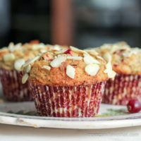 Cranberry Almond Crumb Muffins | Low Carb, Gluten-free, Dairy-free, THM | lowcarbmaven.com