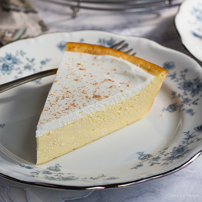 Nana’s Cheese Pie Crustless Cheesecake Recipe