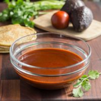 Easy Low Carb Red Enchilada Sauce | Low Carb, Gluten-free, Dairy-free, Paleo, THM