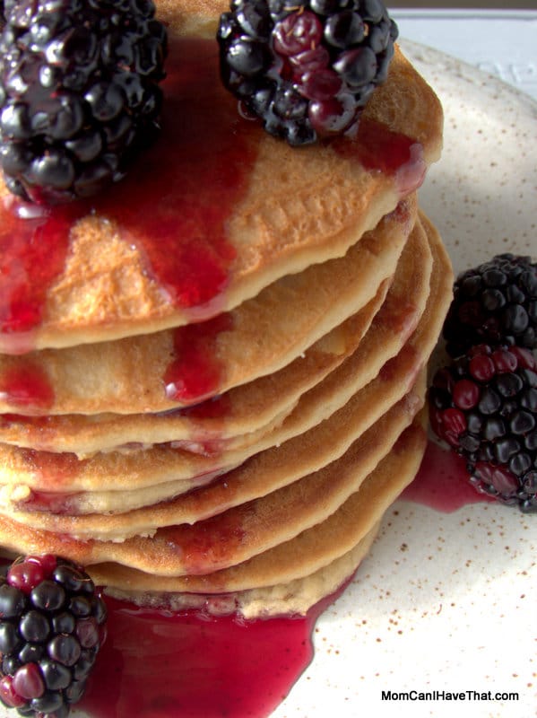 Low Carb, Big Batch Pancakes | a quick breakfast treat | LC GF DF Paleo | http://lowcarbmaven.com