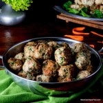 Low Carb Curried Turkey Spinach Meatballs
