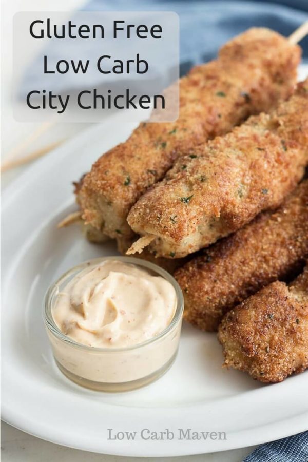 Low Carb Air Fryer City Chicken Recipe - Gluten Free Too!