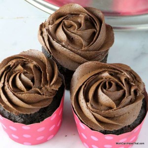 Chocolate Crazed Espresso Cupcakes are low carb, gluten-free & casein-free. Satisfy any chocolate craving! | lowcarbmaven.com