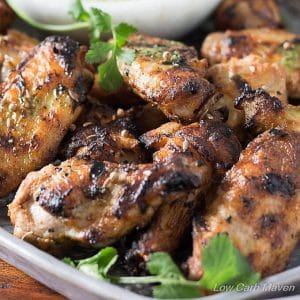 Homemade Indian Chicken Tikka Wings Recipe