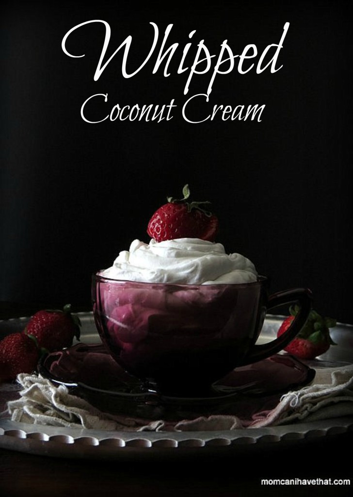 Whipped Coconut Cream