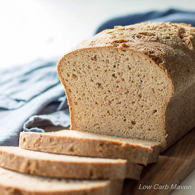 The Best Low Carb Bread Recipe with Psyllium and Flax