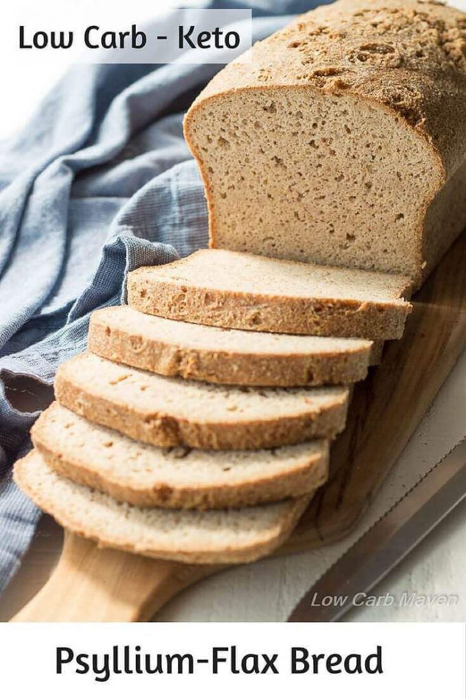 The Best Low Carb Bread Recipe with Psyllium and Flax ...