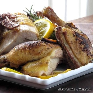 Roasting a Half Chicken | lowcarbmaven.com