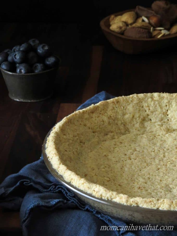 Basic Gluten-Free Low Carb Almond Flour Pie Crust - Low ...