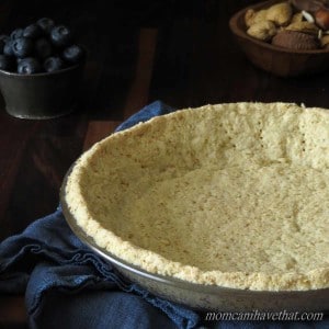 Basic Low Carb Almond Pie Crust | low carb, gluten-free, casein-free, Paleo, Keto |