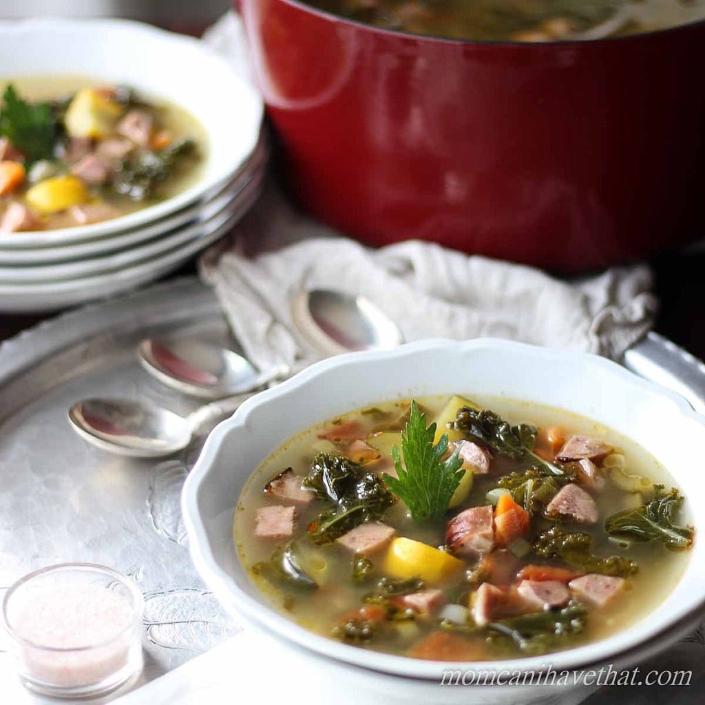 Low Carb Chicken Sausage and Kale Soup Paleo Low Carb Maven