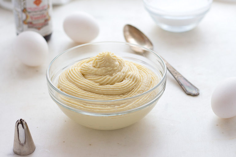 Low carb pastry cream is the ultimate homemade, scratch pudding. This one is low carb, sugar-free and great for keto diets.