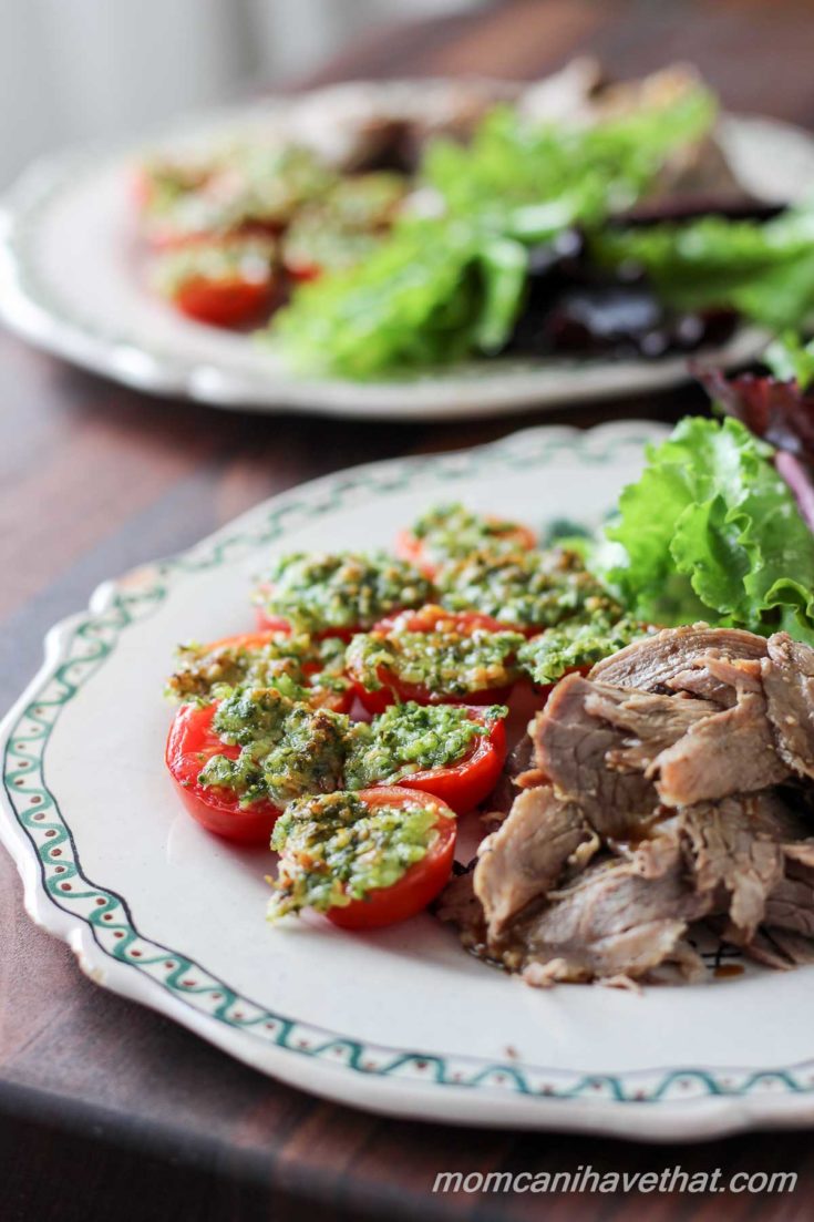 Broiled Tomatoes Italian Style Low Carb Maven