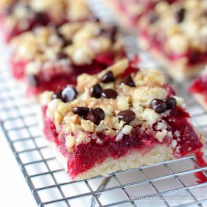 Cranberry Walnut Crumb Bars are easy to make and super delicious! | Low Carb, Gluten-free, Dairy-free option, Paleo, Keto, THM | lowcarbmaven.com