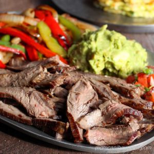 This traditional recipe for fajitas is easy and always the best. | low carb, gluten-free, dairy-free, paleo, keto, thm | lowcarbmaven.com