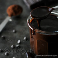 Low Carb Hot Fudge Sauce is sugar-free and full of rich, sophisticated, chocolate flavor. | Low Carb Gluten-free | lowcarbmaven.com