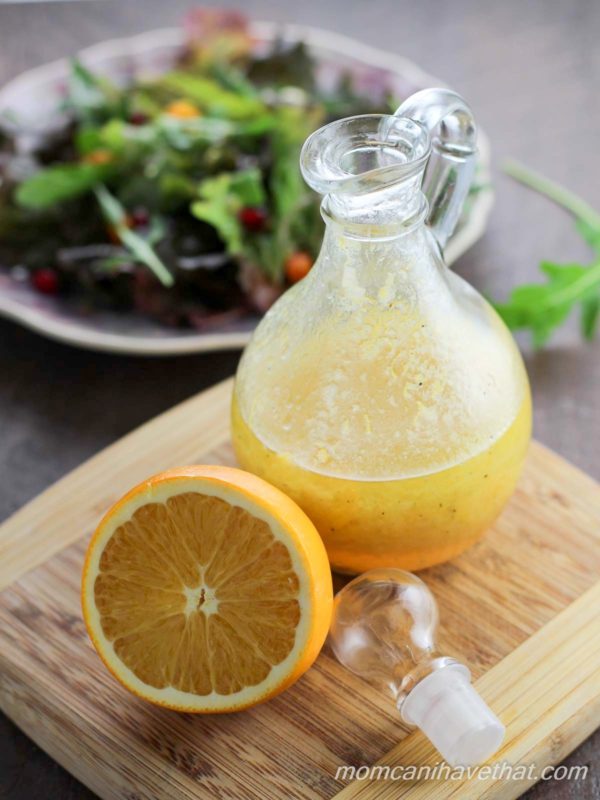 sweet orange vinaigrette