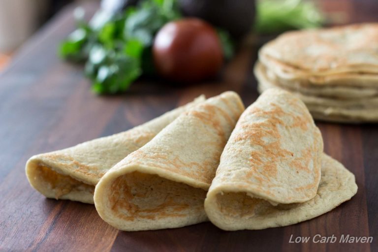 Almost Zero Low Carb Wraps are great as soft tortilla shells or as sandwich wraps | Low Carb, Gluten-free, Primal, Keto, THM