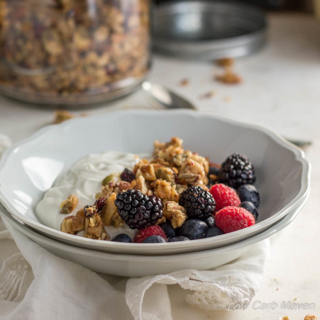 Really Good Low Carb Granola - Low Carb Maven