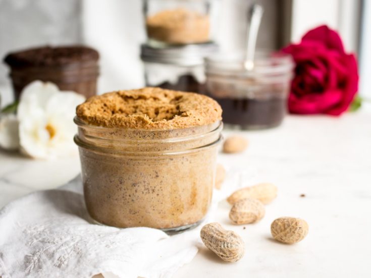 Flourless Peanut Butter Mug Cakes Low Carb Maven