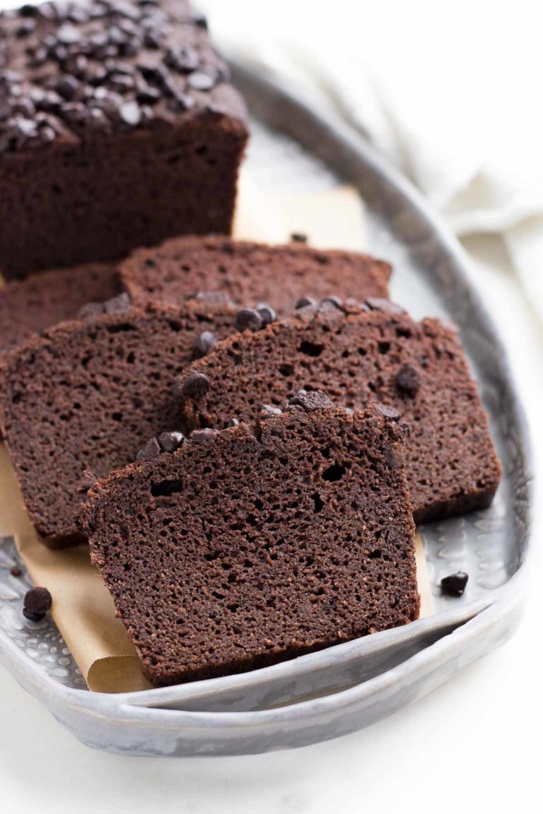 Low Carb Coconut Flour Pound Cake Made With Chocolate