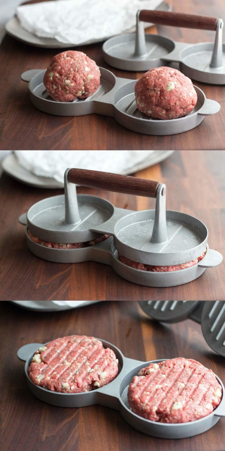 Low Carb Blue Cheese Burgers (Keto Buns) Low Carb Maven