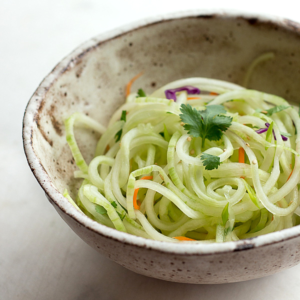 This refreshing Thai Cucumber Salad is a fast & easy side! low carb, sugar-free, Paleo & Keto.