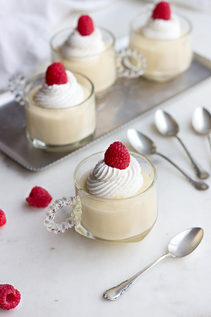 Enjoy homemade vanilla pudding like grandma used to make! This easy comfort-food recipe is sugar-free and perfect for any low carb and ketogenic diet.