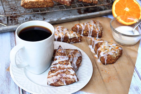 Orange Cinnamon Scones - Ruled Me