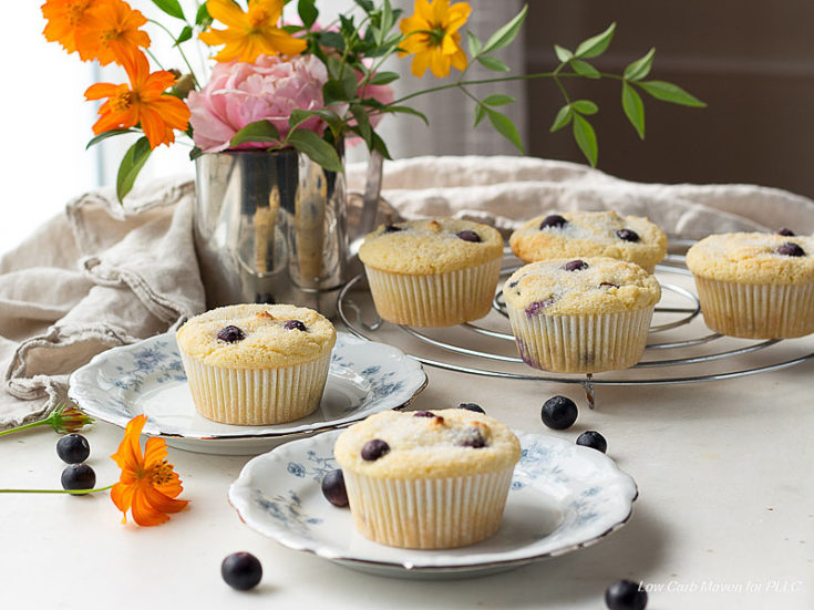 Keto Blueberry Muffins (Coconut Flour) Low Carb Maven