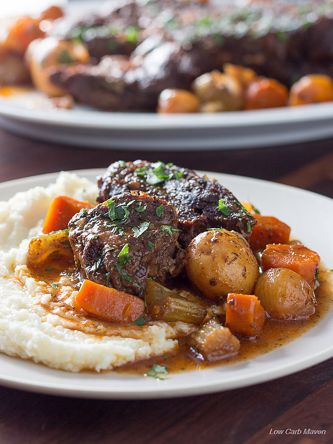 Classic Low Carb Pot Roast with Vegetables & Gravy - Low Carb Maven