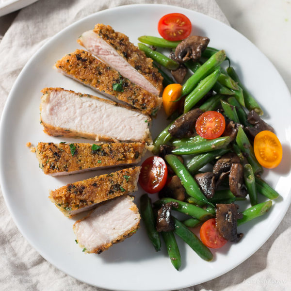 Parmesan Crusted Pork Chops Low Carb Maven