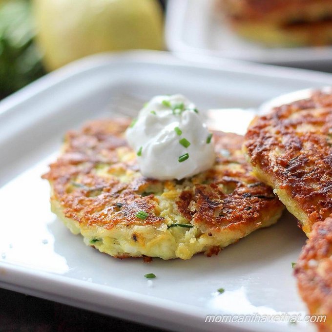 Zucchini pancake, zucchini spam pancake, zucchini pancake, zucch