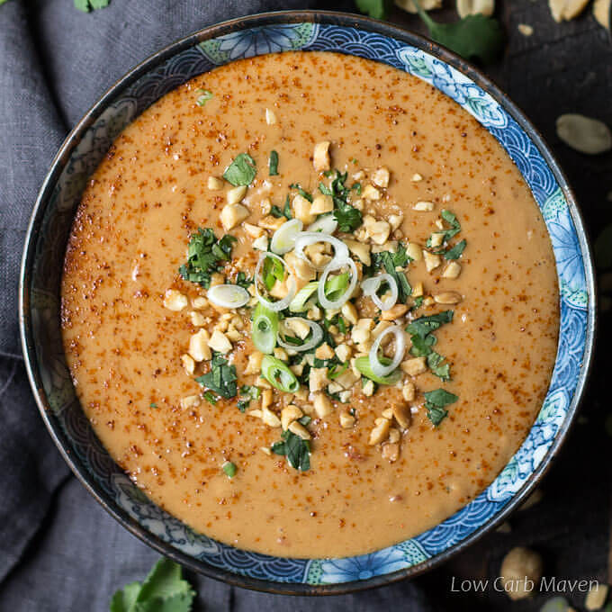Easy Peanut Sauce Low Carb Maven