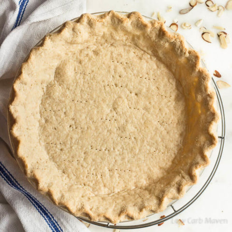 Flaky Low Carb Pie Crust Recipe - Low Carb Maven