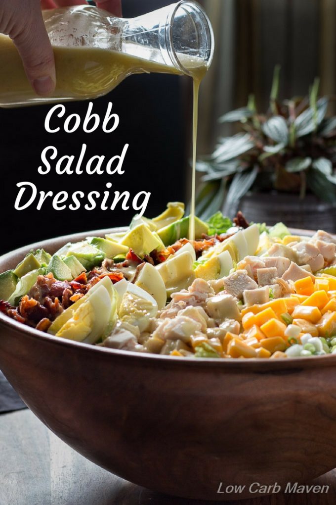 Cobb Salad Dressing Recipe - Low Carb Maven