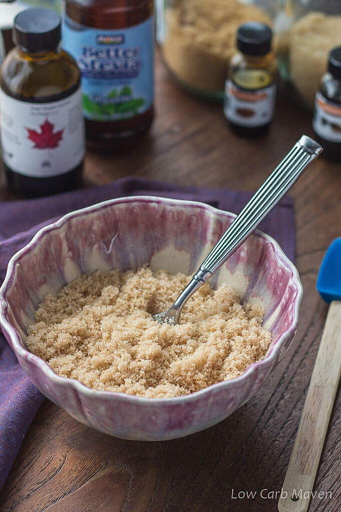Brown Sugar Substitute Recipe (sugarfree, low carb) Low Carb Maven