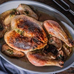 Simple Roast Chicken Recipe (Herb Roasted Chicken)