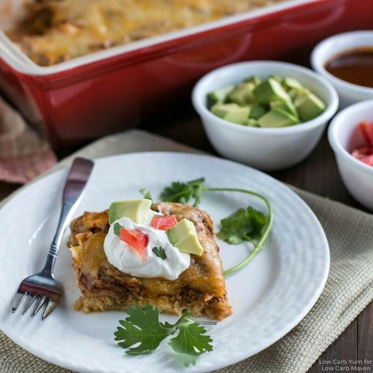 Low Carb Mexican Chicken Casserole | Low Carb Maven