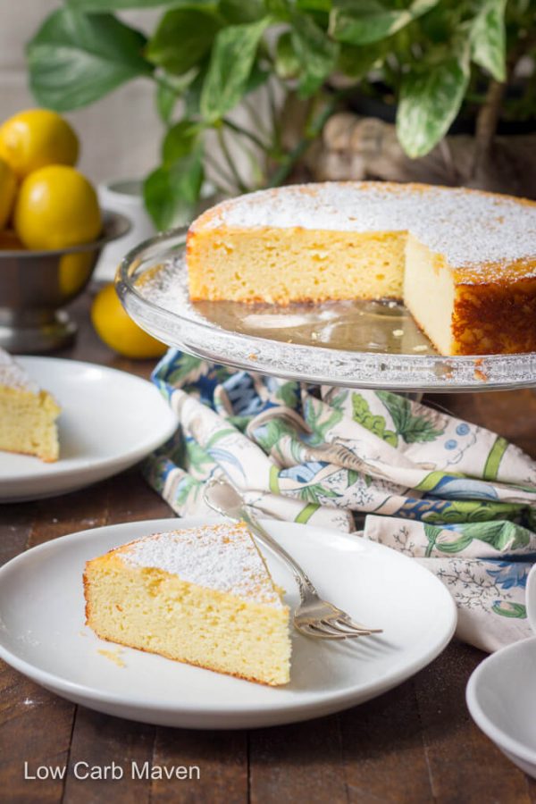 Lemon Ricotta Cake - Keto Lemon Cake | Low Carb Maven