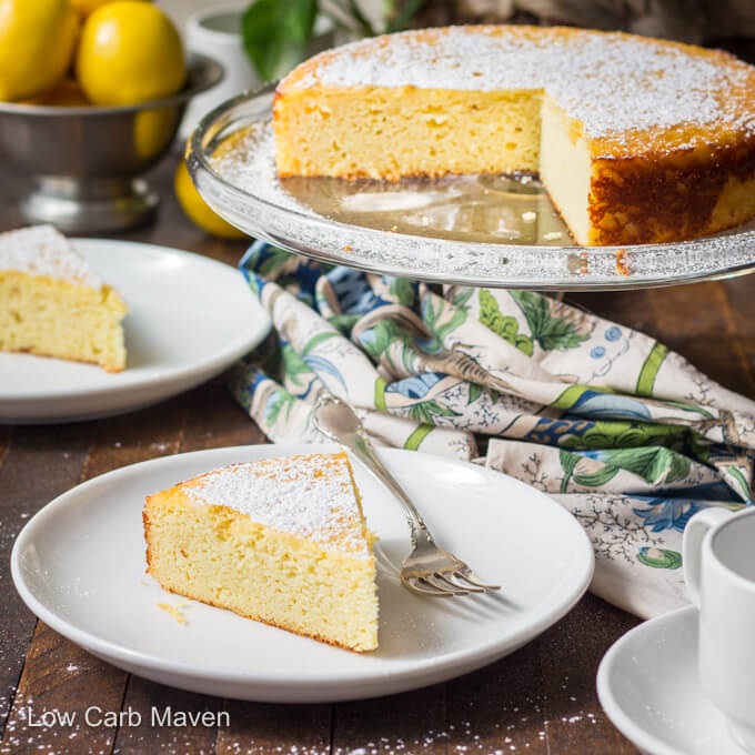 Lemon Ricotta Cake Keto Lemon Cake Low Carb Maven