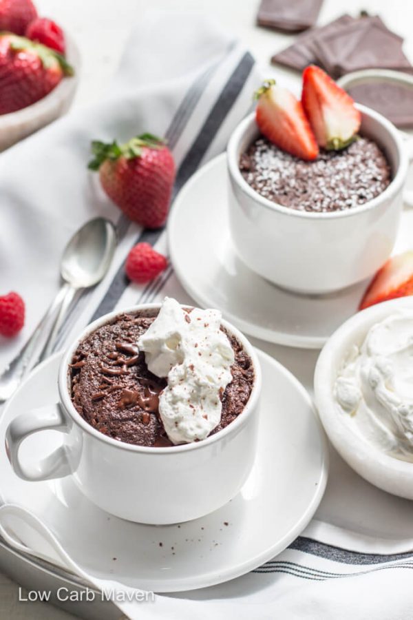 Chocolate Keto Mug Cake ⋆ Real Housemoms