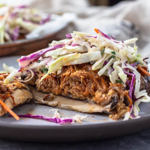 Pulled Pork Stuffed Mushrooms Low Carb Maven