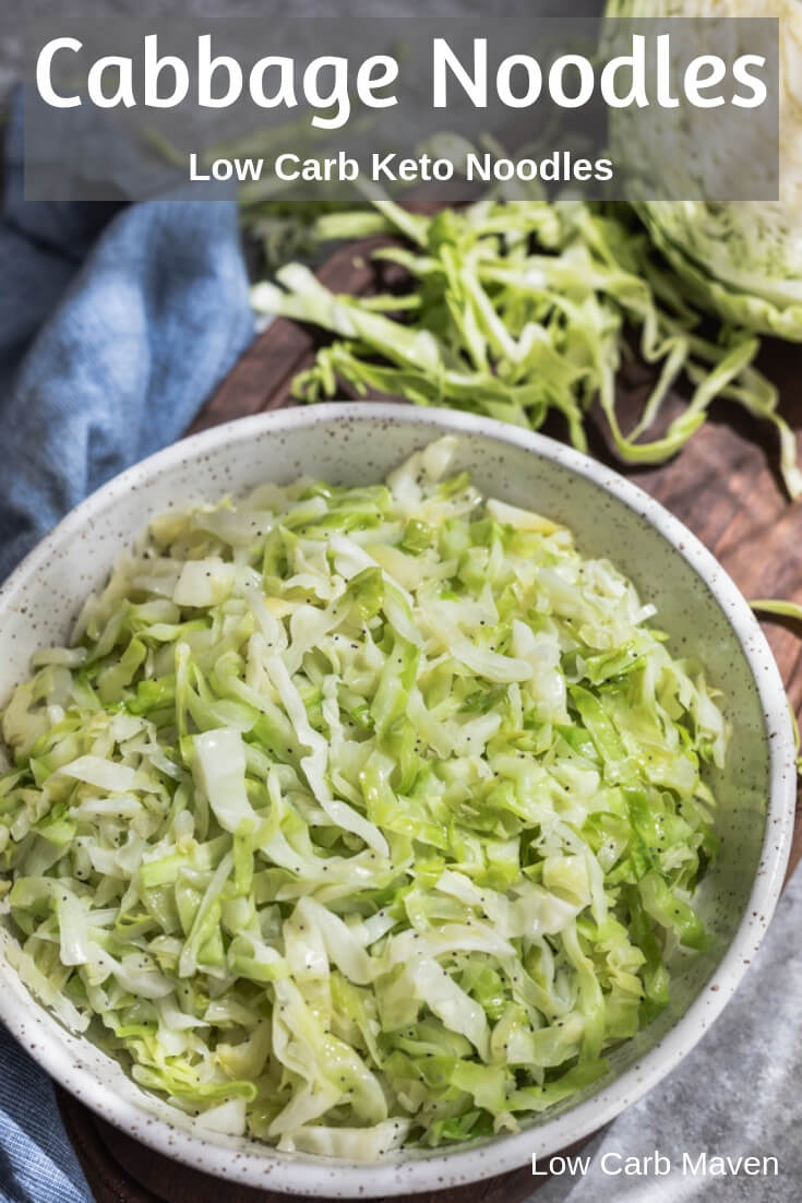 Cabbage Noodles - Low Carb Keto Noodles | Low Carb Maven