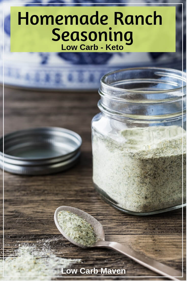 Homemade Ranch Seasoning Mis is perfect for dressings, dips, Mississippi Roast, or seasoning chicken wings! #ranchseasoning #ranchdressing #mississippiroast