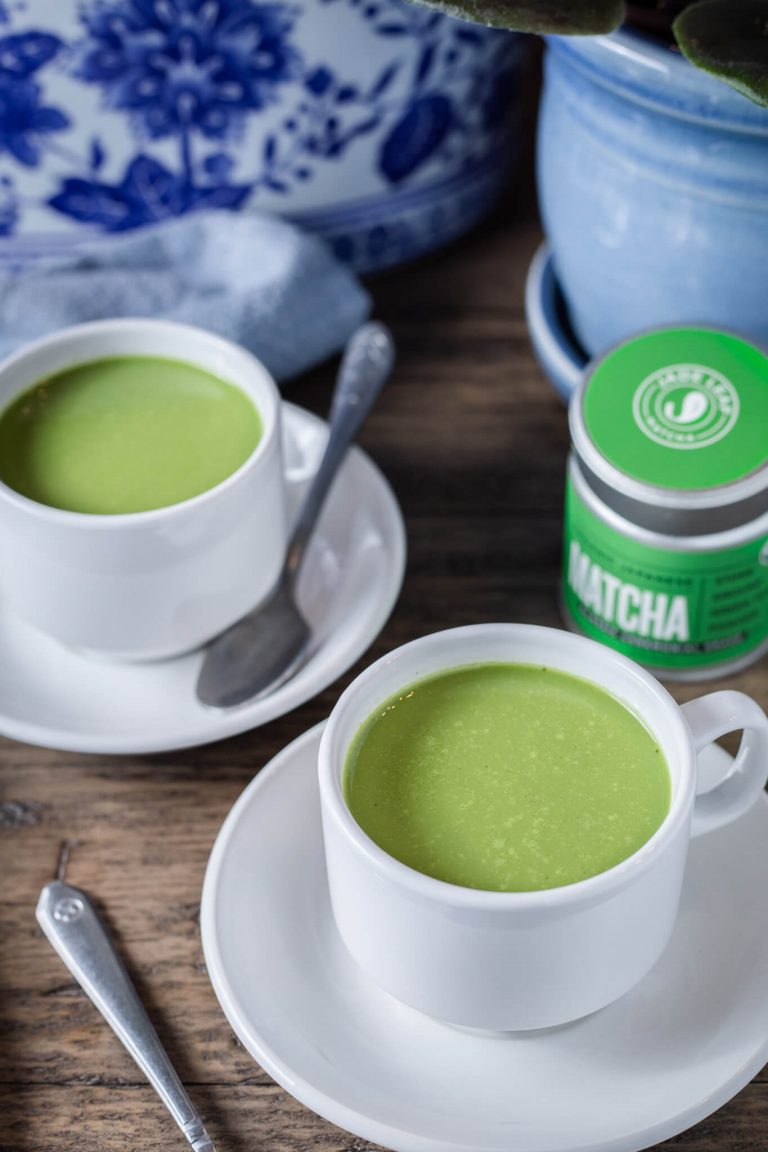 Creamy Bulletproof Matcha Latte (4ways!) Low Carb Maven