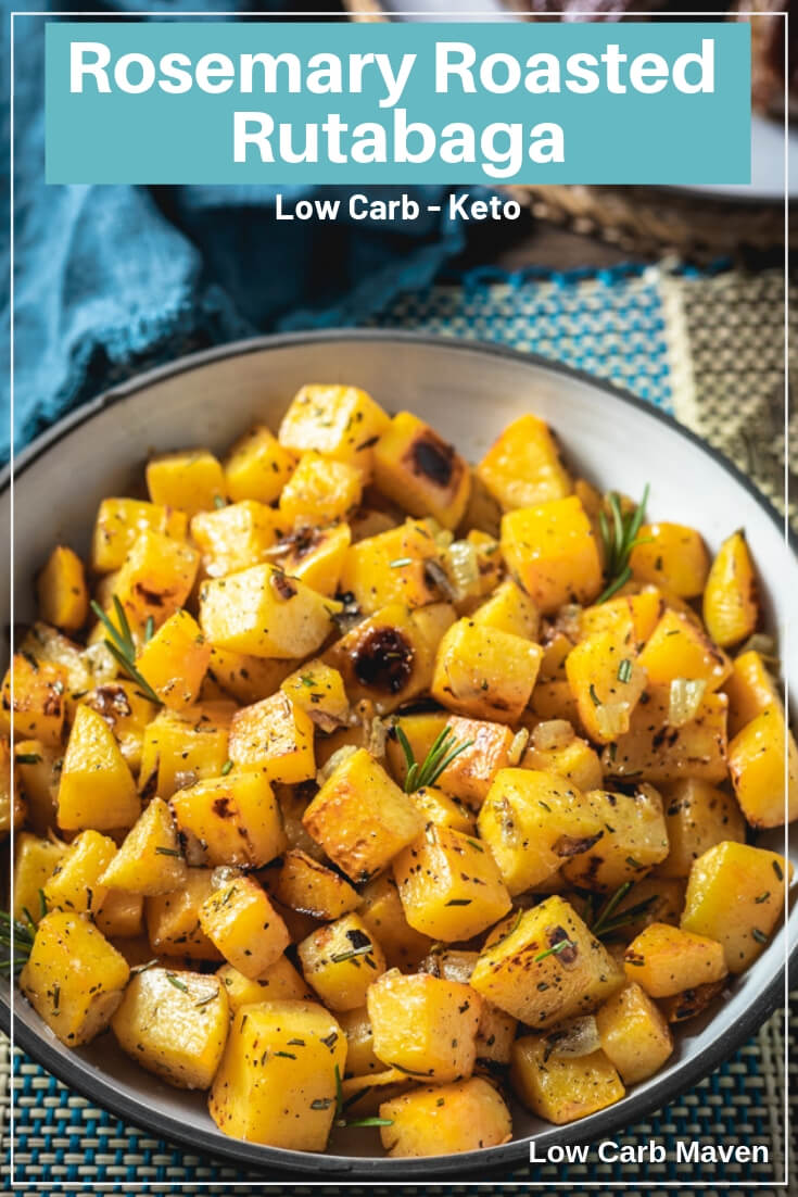 Roasted Rutabaga with Rosemary and Onions | Low Carb Maven Roasted Rutabaga with Rosemary and Onions | Low Carb Maven