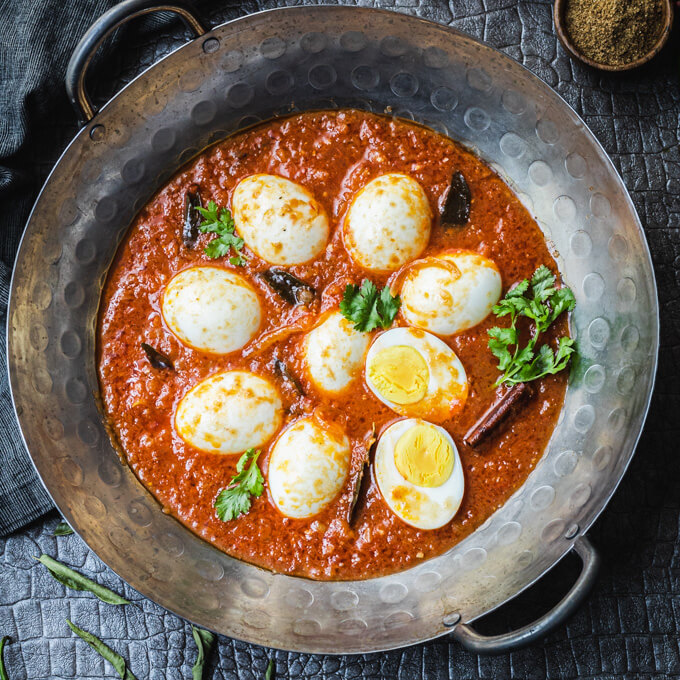 Egg Masala Keto Egg Curry Recipe Low Carb Maven