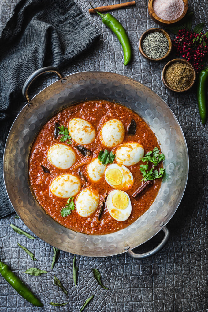 Egg Masala (Keto Egg Curry Recipe) - Low Carb Maven